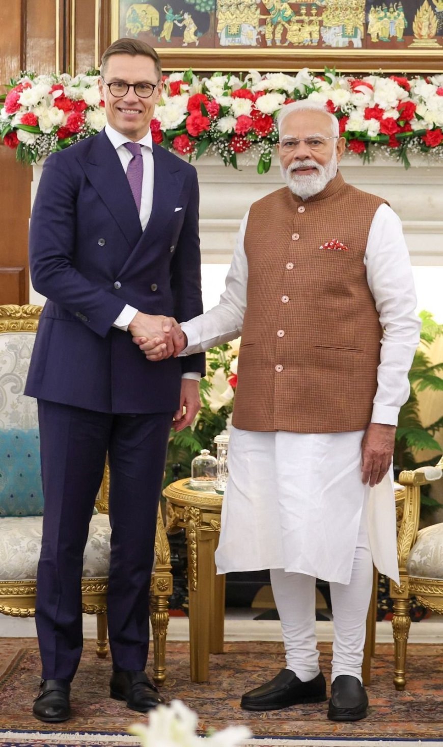 ଫିନଲ୍ୟାଣ୍ଡ ରାଷ୍ଟ୍ରପତିଙ୍କ ସହିତ ପ୍ରଧାନମନ୍ତ୍ରୀଙ୍କ ମିଳିତ ପ୍ରେସ ବିବୃତ୍ତି