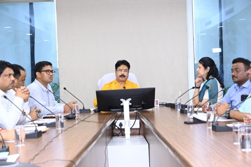 ଗ୍ରୀଷ୍ମ ପ୍ରବାହ ମୁକାବିଲା ପାଇଁ ସମୀକ୍ଷା ବୈଠକ...