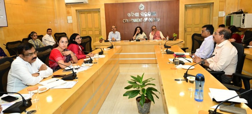 ରାଜ୍ୟ ଅର୍ଥନୀତିରେ ଏହାର ପ୍ରଭାବ ସଂପର୍କରେ ସମୀକ୍ଷା ଓ ସ୍ଥିତି ନିରୀକ୍ଷଣ ପାଇଁ ମୁଖ୍ୟ ଶାସନ ସଚିବଙ୍କ ଅଧ୍ୟକ୍ଷତାରେ ଉଚ୍ଚସ୍ତରୀୟ ସମୀକ୍ଷା ବୈଠକ