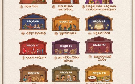 ଓଡ଼ିଆ ପକ୍ଷ - ଏପ୍ରିଲ ୧ ରୁ ୧୪ ପାଳନର ବିଶେଷତ୍ୱ...