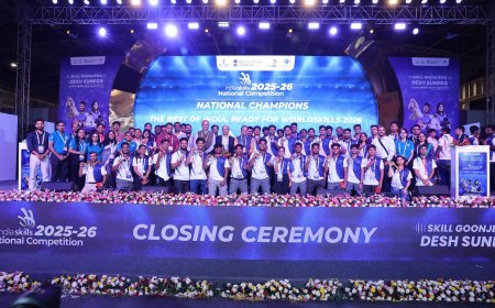 ‘ଇଣ୍ଡିଆ ସ୍କିଲ୍ସ’ ଜାତୀୟସ୍ତରୀୟ ପ୍ରତିଯୋଗିତାରେ ‘ଟିମ୍ ଓଡ଼ିଶା’ର ଶ୍ରେଷ୍ଠ ପ୍ରଦର୍ଶନ...