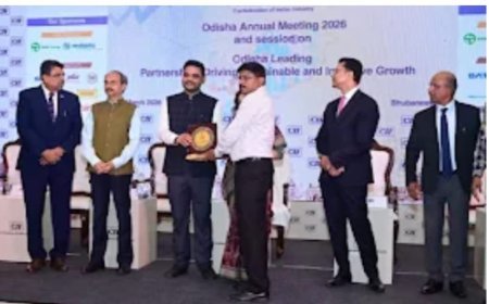 CII ଦ୍ୱାରା 'ବ୍ରାହ୍ମଣୀ' ଜାତୀୟ ସମ୍ମିଳନୀ ୨୦୨୬ ର  ସ୍ୱତନ୍ତ୍ର ସଂମାନ...