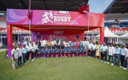 ୬୯ତମ SGFI ରଗବୀ ଚାମ୍ପିଅନସିପ୍ କଳିଙ୍ଗ ଷ୍ଟାଡିୟମରେ...