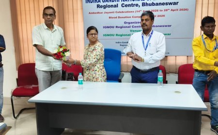 ପ୍ରେସ୍ ରିଲିଜ୍: ଇଗ୍ନ ଆଞ୍ଚଳିକ କେନ୍ଦ୍ର ଭୁବନେଶ୍ବର: