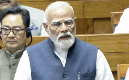 ଲୋକସଭାରେ ଉଦ‌ବୋଧନ ଦେଲେ ପ୍ରଧାନମନ୍ତ୍ରୀ ଶ୍ରୀ ନରେନ୍ଦ୍ର ମୋଦୀ