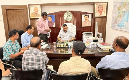 ବ୍ରଜରାଜନଗର ପୌରପରିଷଦର ବିଭିନ୍ନ ଉନ୍ନୟନମୂଳକ କାର୍ଯ୍ୟର ସମୀକ୍ଷା...