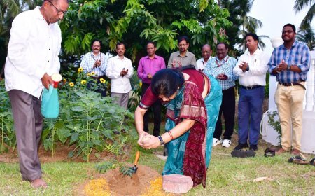 ଧରିତ୍ରୀ ବା ପୃଥିବୀ ଦିବସ ପାଳନ ଅବସରରେ...
