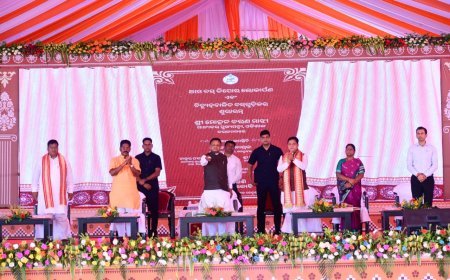‘ଆମ ବସ ଡିପୋ’ ଶୁଭ ଉଦ୍‍ଘାଟନ ଏବଂ ବିଭିନ୍ନ ଉନ୍ନୟନ ପ୍ରକଳ୍ପର  ଶୁଭ ଉଦ୍‍ଘାଟନ