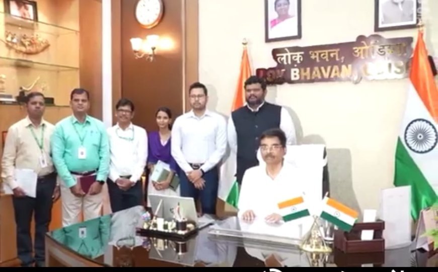 ଜନ ଗଣନାର ପ୍ରାରମ୍ଭରେ ରାଜ୍ୟର ପ୍ରଥମ ନାଗରିକ ମହାମାନ୍ୟ ରାଜ୍ୟପାଳ ସାମିଲ ହେବା ଅବସରରେ