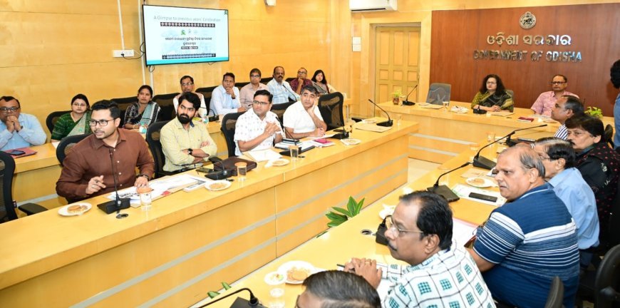 ମୁଖ୍ୟ ଶାସନ ସଚିବଙ୍କ ଅଧ୍ୟକ୍ଷତାରେ ୭୮ତମ ରାଜଧାନୀ ପ୍ରତିଷ୍ଠା ଦିବସ ପାଳନ ପାଇଁ ପ୍ରସ୍ତୁତି ବୈଠକ...