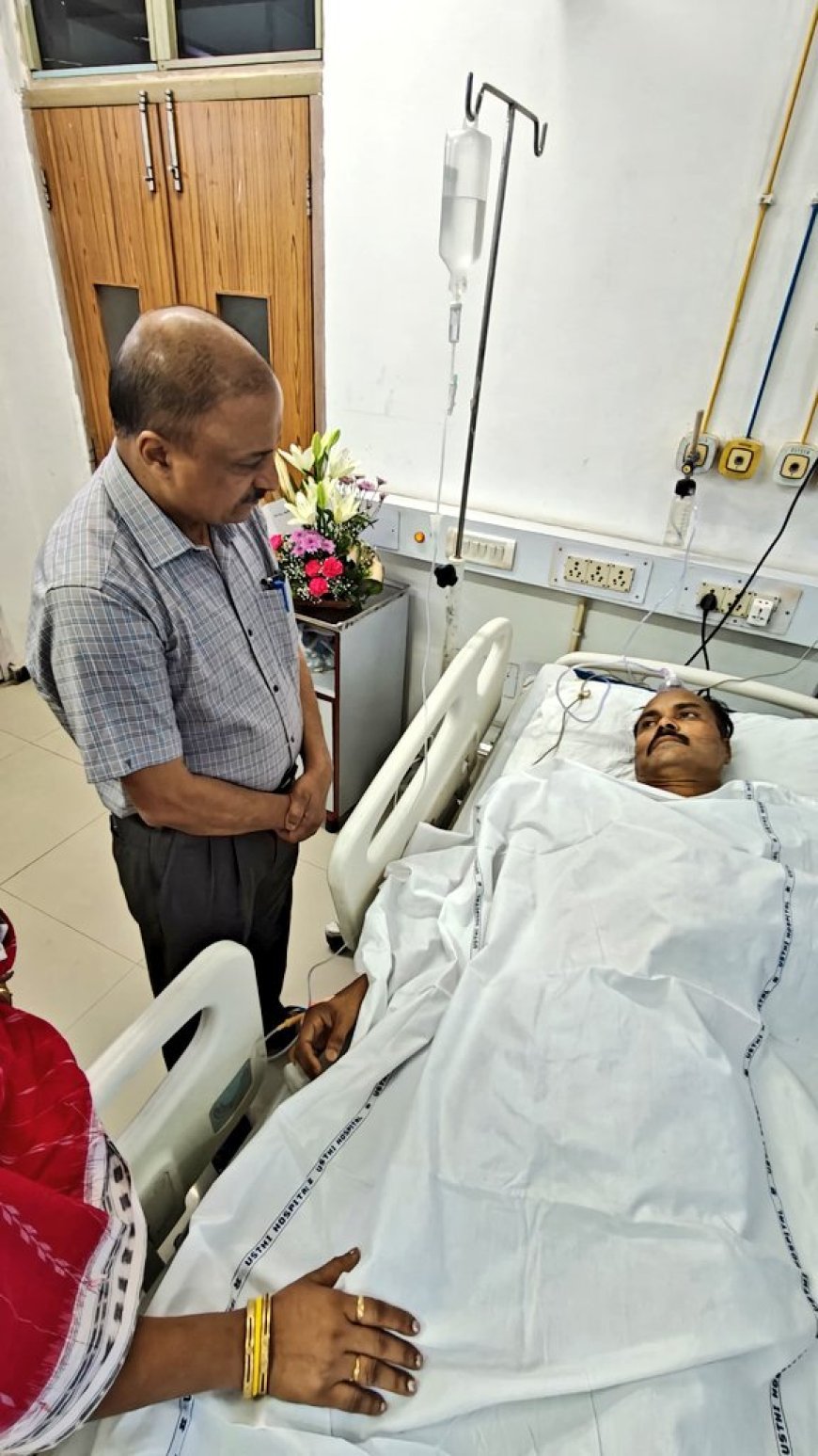 DCP କୃଷ୍ଣ ଚନ୍ଦ୍ର ସେଠୀ ସଡ଼କ ଦୁର୍ଘଟଣାରେ ଗୁରୁତର ଆହତ...