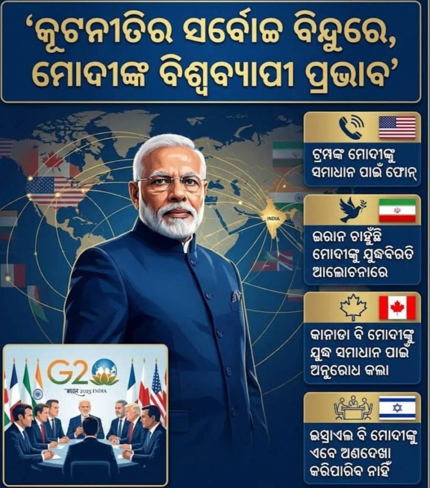 ବିଶ୍ୱ ଇତିହାସରେ ମୋଦୀ ଜୀ ଙ୍କ ନାମ ସର୍ବାଗ୍ରେ ଲିପିବଦ୍ଧ ହେବାର ମାର୍ଗ...