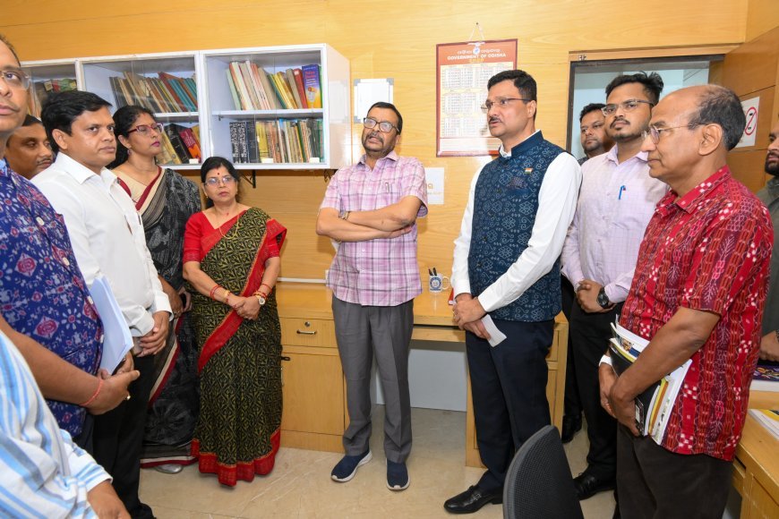 ରାଜସ୍ୱ ଓ ବିପର୍ଯ୍ୟୟ ପରିଚାଳନା ବିଭାଗର ନୂତନ ପାଠାଗାର ଉଦଘାଟିତ...