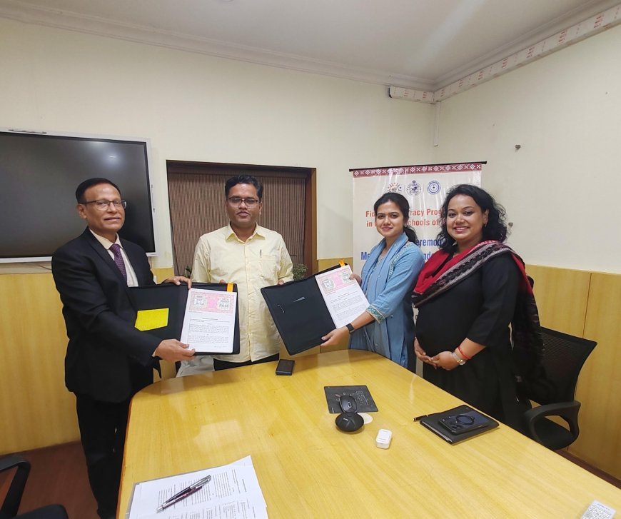 ପଞ୍ଚସଖା ଶିକ୍ଷା ସେତୁ ସଂଗଠନ ଓ ଏନସିଏଫ୍ଇ ମଧ୍ୟରେ ଏମ୍ଓୟୁ...