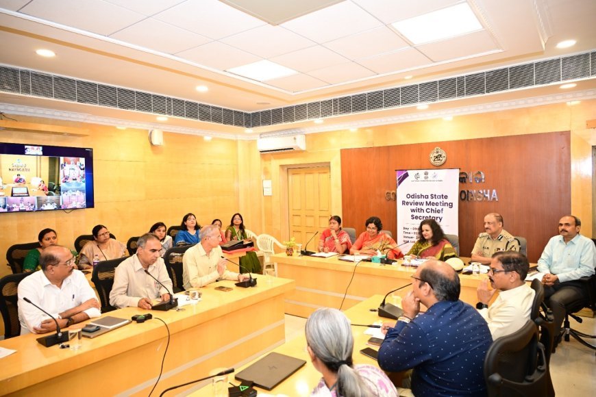 NCW ଅଧକ୍ଷା ଶ୍ରୀମତୀ ବିଜୟା ରହତକାରଙ୍କ ସହିତ ମୁଖ୍ୟ ଶାସନ ସଚିବ ଅନୁ ଗର୍ଗ ଓ ବିଭାଗୀୟ ଅଧିକାରୀମାନଙ୍କ ସମେତ ଉଚ୍ଚ ସ୍ତରୀୟ ବୈଠକ...