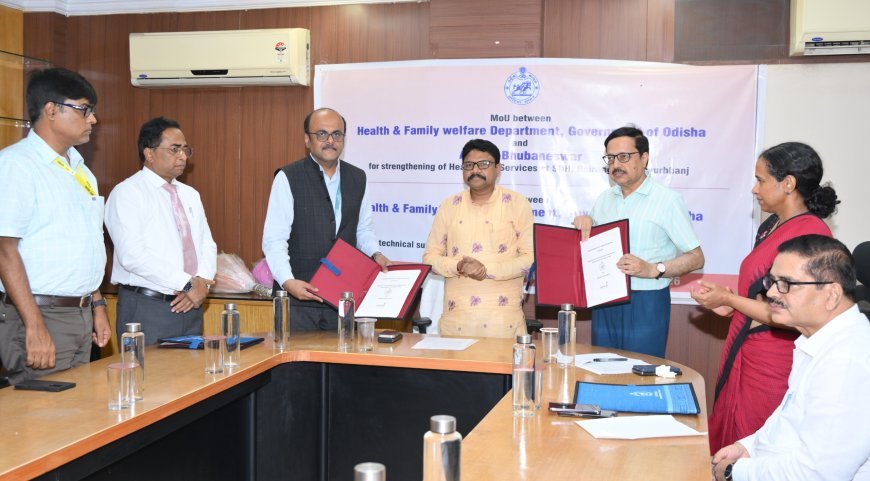ବିଶ୍ୱ ସ୍ତରୀୟ ଗୁଣାତ୍ମକ ସ୍ୱାସ୍ଥ୍ୟସେବା ନିମନ୍ତେ ଓଡ଼ିଶା ସରକାର ଏବଂ ଜିପାଇଗୋ ମଧ୍ୟରେ ବୁଝାମଣା ପତ୍ର ସ୍ୱାକ୍ଷରିତ...