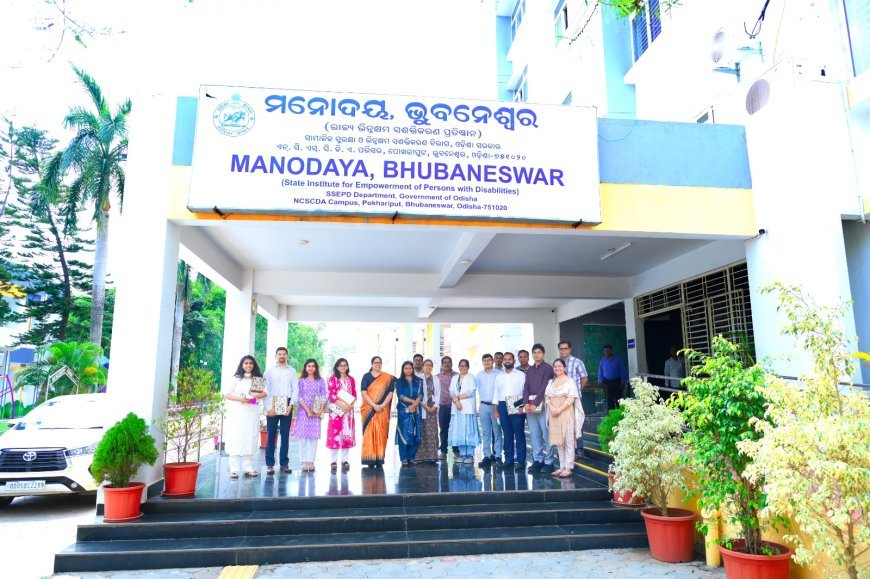 ଓଡ଼ିଶା କ୍ୟାଡରର ଆଇ.ଏ.ଏସ. ପ୍ରଶିକ୍ଷାର୍ଥୀଙ୍କ ଏସ.ଏସ.ଇ.ପି.ଡି. (SSEPD) ବିଭାଗ ପରିଦର୍ଶନ...