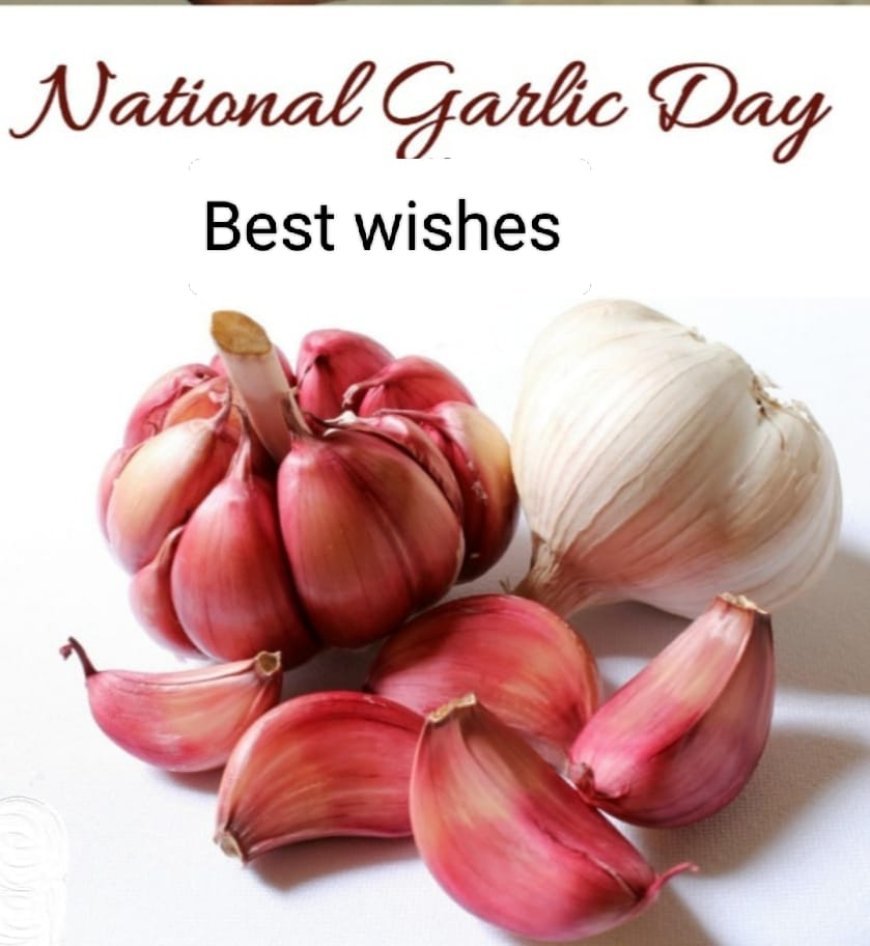 ଜାତୀୟ ରସୁଣ ଦିବସ...