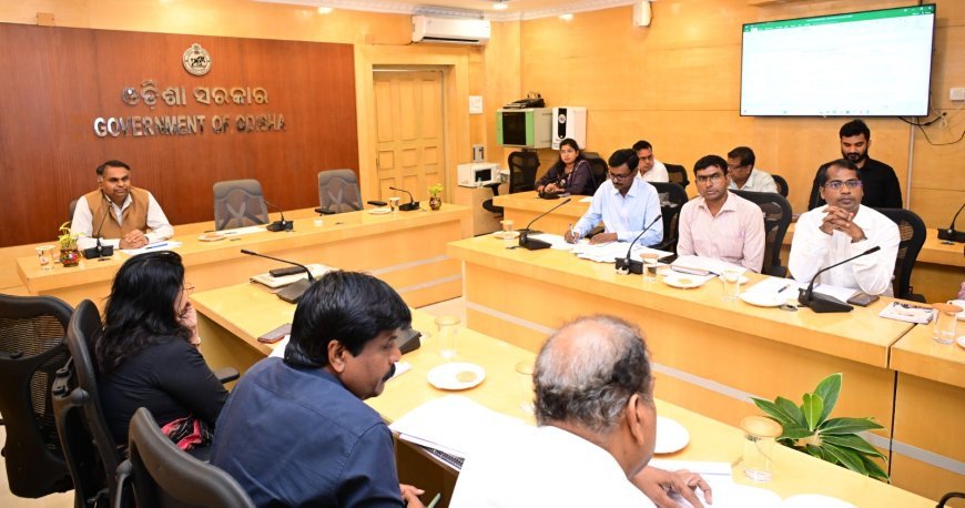 ଗ୍ରାମୀଣ ପାନୀୟ ଜଳ ଯୋଗାଣ ପ୍ରକଳ୍ପ ଅଗ୍ରଗତି ସମୀକ୍ଷା