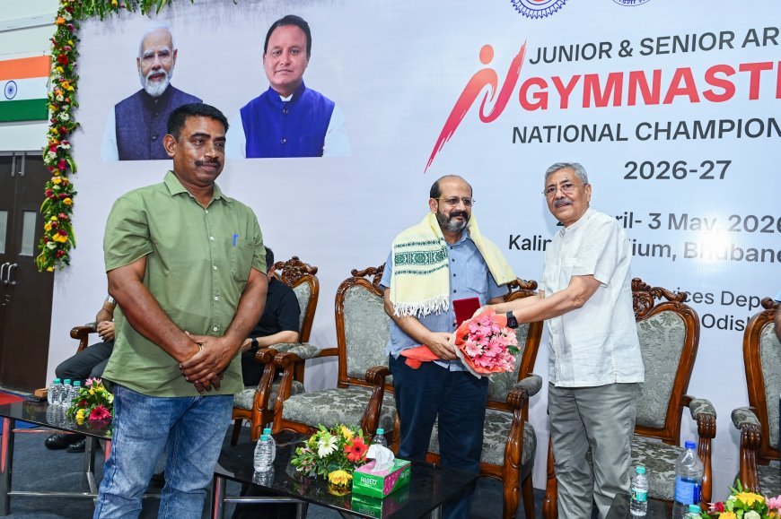 ତୃତୀୟ ଦିବସରେ ଜୁନିଅର ଏବଂ ସିନିୟର କଳାତ୍ମକ ଜିମ୍ନାଷ୍ଟିକ୍ସ ଜାତୀୟ ଚାମ୍ପିଅନସିପ୍ 2026-27...