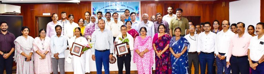 ସୂଚନା ଓ ଲୋକସମ୍ପର୍କ ବିଭାଗରେ ବିଦାୟକାଳୀନ ସମ୍ବର୍ଦ୍ଧନା ସଭା