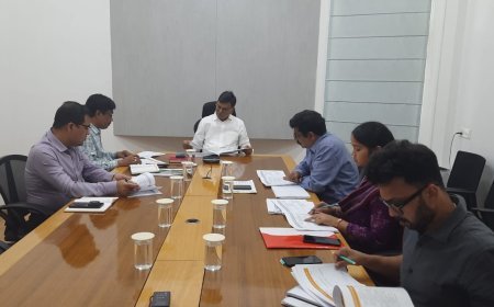 ଜାତୀୟ ରାଜପଥ ଓ ଆର୍‌ଓବି ପ୍ରକଳ୍ପ ଅଗ୍ରଗତି ନେଇ ସମୀକ୍ଷା ବୈଠକ...