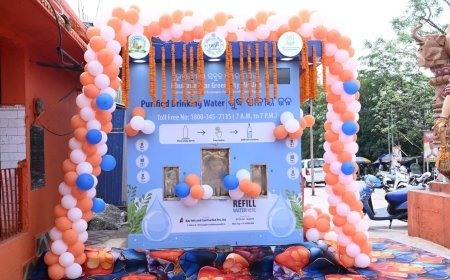 42ତମ ସୌରଚାଳିତ ଆକ୍ୱା ଗାର୍ଡ ସଜ୍ଜିତ ଥଣ୍ଡା ପାନୀୟ ଜଳ ପ୍ରକଳ୍ପର ଉଦଘାଟତ....