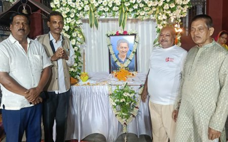 ଶ୍ରଦ୍ଧାଞ୍ଜଳୀ ସମର୍ପଣ କାର୍ଯ୍ୟକ୍ରମ...