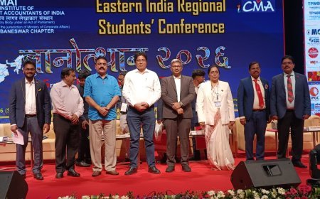ପୂର୍ବାଞ୍ଚଳ ଆଞ୍ଚଳିକ ଛାତ୍ର ସମ୍ମିଳନୀ ‘ଜ୍ଞାନୋତ୍ଥାନ ୨୦୨୬'ରେ ସିଏମଏମାନଙ୍କୁ ଉଦ‌ବୋଧନ ଦେଲେ ଇରେଡା ସିଏମଡି