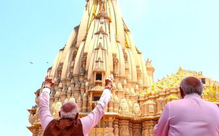 ସୋମନାଥ ଅମୃତ ମହୋତ୍ସବରେ ଅଂଶଗ୍ରହଣ କଲେ ପ୍ରଧାନମନ୍ତ୍ରୀ ଶ୍ରୀ ନରେନ୍ଦ୍ର ମୋଦୀ