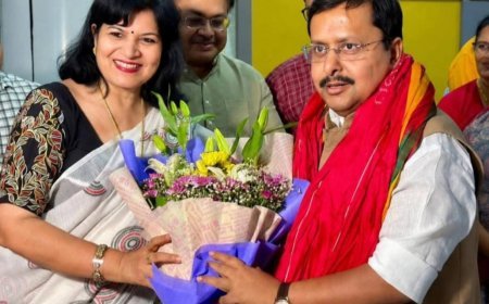 ଭୁବନେଶ୍ୱର ସାଂସଦ ଶ୍ରୀମତୀ ଅପରାଜିତା ଷଡ଼ଙ୍ଗୀ ବିଜେପି ରାଷ୍ଟ୍ରୀୟ ଅଧକ୍ଷ ନୀତିନ ନବୀନଙ୍କୁ ଶୁଭେଚ୍ଛା ଜଣାଇବା ସହିତ ଯାହା କୁହନ୍ତି...