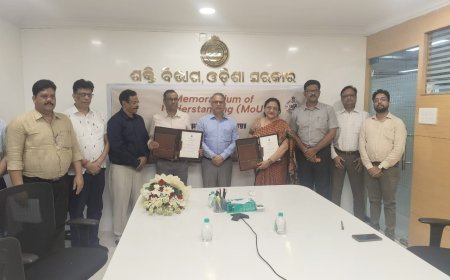 ଓଡ଼ିଶା ଜଳ ବିଦ୍ୟୁତ୍ • ନିଗମ ପକ୍ଷରୁ ୨୦୨୬-୨୭ ଆର୍ଥକ ବର୍ଷ ପାଇଁ ଓଡ଼ିଶା ସରକାରଙ୍କ ଶକ୍ତି ବିଭାଗ ସହିତ ବୁଝାମଣାପତ୍ର ସ୍ବାକ୍ଷର