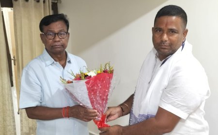 ସରୋଜ ପ୍ରଧାନ ପିସିସି ଓବିସି ବିଭାଗ ଅଧ୍ୟକ୍ଷ ଭାବେ ନିଯୁକ୍ତ ପାଇଲେ...