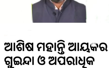 ଆଶିଷ ମହାନ୍ତି ଆୟକର ଗୁଇନ୍ଦା ଓ ଅପରାଧୂକ ଅନୁସନ୍ଧାନ ନିର୍ଦେଶାଳୟର ନୂଆ ନିର୍ଦ୍ଦେଶକ ।