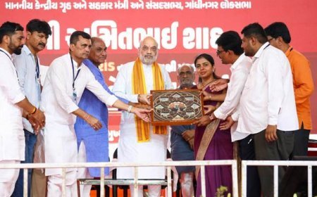 କାଲୋଳ ଲାଲ ଏବଂ ଗାନ୍ଧୀନଗର (ଉତ୍ତର) ବିଧାନସଭା କ୍ଷେତ୍ରରେ ୩୪୦ କୋଟି ଟଙ୍କାର ବିକାଶମୂଳକ ପ୍ରକଳ୍ପର ଉଦଘାଟନ ଏବଂ ଭିତ୍ତିପ୍ରସ୍ତର ସ୍ଥାପନ କରିଛନ୍ତି ଶ୍ରୀ ଅମିତ ଶାହ