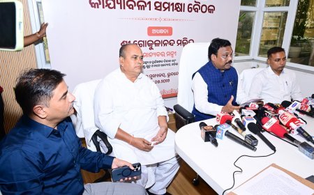 ଓମ୍‌ଫେଡ୍‌ ଓ ଦୁଗ୍ଧସଂଘ କାର୍ଯ୍ୟାବଳୀ ସମୀକ୍ଷା ବୈଠକ...