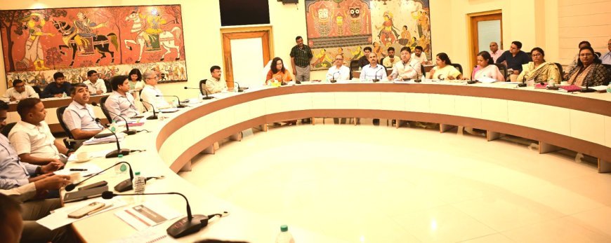ମୁଖ୍ୟ ଶାସନ ସଚିବଙ୍କ ଅଧ୍ୟକ୍ଷତାରେ ଭିତ୍ତିଭୂମି ବିକାଶ ସମ୍ପର୍କିତ ଉଚ୍ଚ କ୍ଷମତା ସଂପନ୍ନ କମିଟିର ୬୫ତମ ବୈଠକ ଅନୁଷ୍ଠିତ
