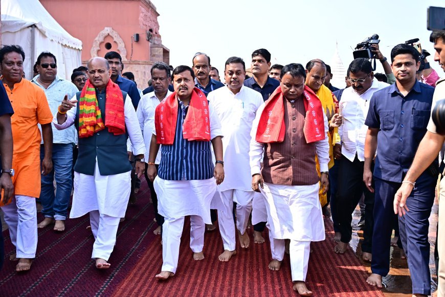 ଜନତାଙ୍କ ଆସ୍ଲାକୁ ବହୁଗୁଣିତ କରି ଆଗାମୀ ଦିନରେ ବିକଶିତ ଓଡ଼ିଶା ଗଠନ କରିବାକୁ ଆହ୍ଵାନ ଦେଲେ ନୀତିନ ନବୀନ : ବିରଂଚି ନାରାୟଣ ତ୍ରିପାଠୀ
