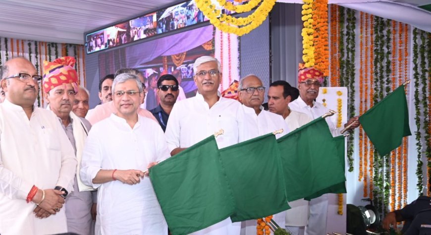ଯୋଧପୁର-ଜୈସଲମେରରେ ରେଳ ଭିତ୍ତିଭୂ ତ୍ତିଭୂମିକୁ ନୂଆ ଶକ୍ତି