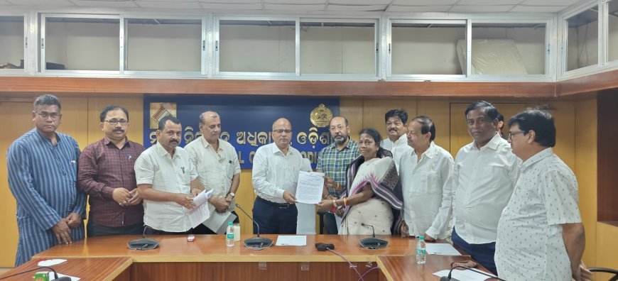 ବିଜେଡି ତରଫରୁ ଆଠ ଦଫା ସମ୍ବଳିତ ଦାବିପତ୍ର CEO ଙ୍କୁ ପ୍ରଦାନ...