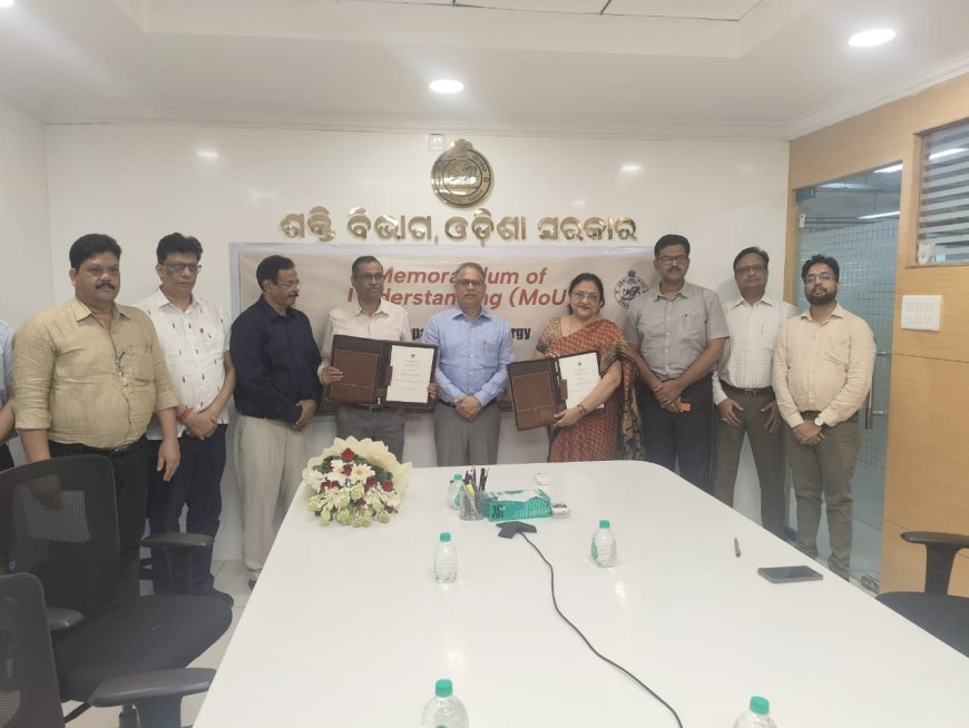 ଓଡ଼ିଶା ଜଳ ବିଦ୍ୟୁତ୍ • ନିଗମ ପକ୍ଷରୁ ୨୦୨୬-୨୭ ଆର୍ଥକ ବର୍ଷ ପାଇଁ ଓଡ଼ିଶା ସରକାରଙ୍କ ଶକ୍ତି ବିଭାଗ ସହିତ ବୁଝାମଣାପତ୍ର ସ୍ବାକ୍ଷର