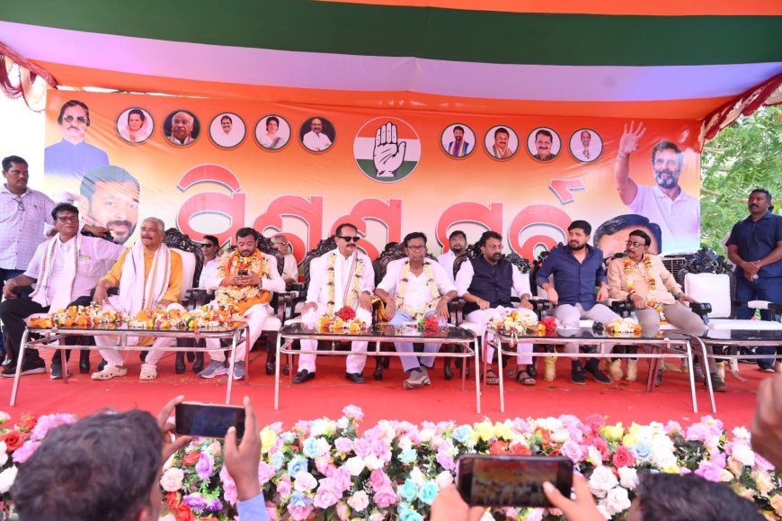 ହଜାର ହଜାର କର୍ମୀଙ୍କ ସହ ରାଜା ସାମନ୍ତରାୟଙ୍କ କଂଗ୍ରେସକୁ ଘର ବାହୁଡା଼...