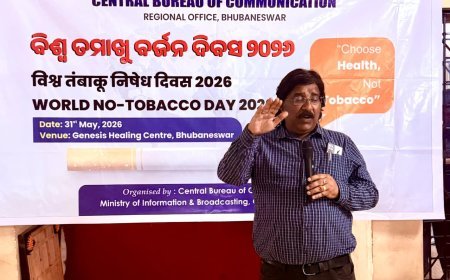 ସୁସ୍ଥ ଭାରତ ପାଇଁ ତମାଖୁମୁକ୍ତ ଜୀବନଶୈଳୀ