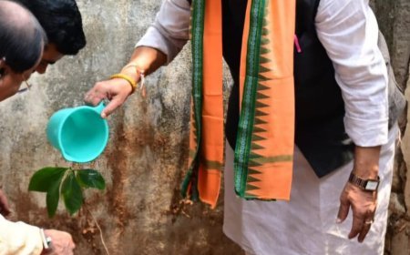 ବିଶ୍ୱ ପରିବେଶ ଦିବସରେ ବିଭିନ୍ନ ସ୍ଥାନରେ ବୃକ୍ଷରୋପଣ କାର୍ଯ୍ୟକ୍ରମ -ବିଜେପି...