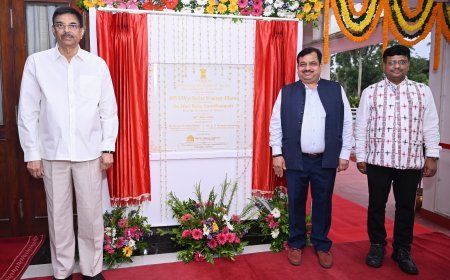 ଲୋକ ଭବନରେ ୪୮୫ କିଲୋୱାଟ୍‌ପି ସୋଲାର ପ୍ଲାଣ୍ଟ ଉଦଘାଟନ କଲେ ରାଜ୍ୟପାଳ...