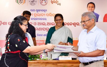 ଓଡ଼ିଶା ଜୀବିକା ମିଶନ ଓ ଆଇ.ଆଇ.ଟି ଭୁବନେଶ୍ୱର ମଧ୍ୟରେ ବୁଝାମଣାପତ୍ର ବିନିମୟ...