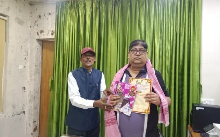 ଭୁତଳ ଜଳ ନିର୍ଦେଶାଳୟ ର ଅତିରିକ୍ତ ନିର୍ଦେଶକ ଶିଶିର ଚନ୍ଦ୍ର ପଣ୍ଡାଙ୍କୁ ସମ୍ଭର୍ଦ୍ଧନା...