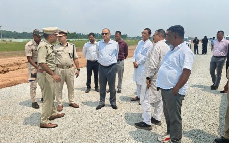 ରାଷ୍ଟ୍ରପତିଙ୍କ ମୟୂରଭଞ୍ଜ ଗସ୍ତ ପୂର୍ବରୁ ଡିଜିପିଙ୍କ ସୁରକ୍ଷା ସମୀକ୍ଷା...