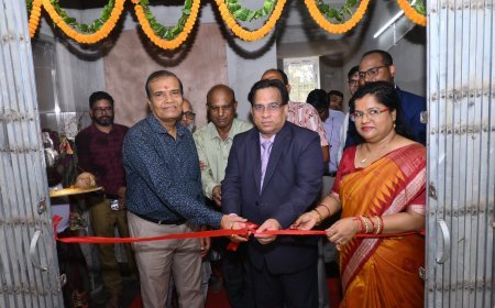 ବ୍ୟାଙ୍କ ଅଫ୍ ବରୋଦାର ନୂତନ ଶାଖାର ଶୁଭାରମ୍ଭ...