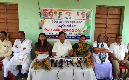 ରାଷ୍ଟ୍ରପତିଙ୍କ ଗସ୍ତର ମାତ୍ର 2 ଦିନ ପୂର୍ବରୁ ଗଣ ଦୁଷ୍କର୍ମ ଉପରେ ନୀରବତା ଦୁର୍ଭାଗ୍ୟଜନକ - କଂଗ୍ରସ